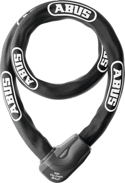 Abus Granit Citychain X-Plus 1060 - Candado de cadena para bicicleta (4.5 pies)