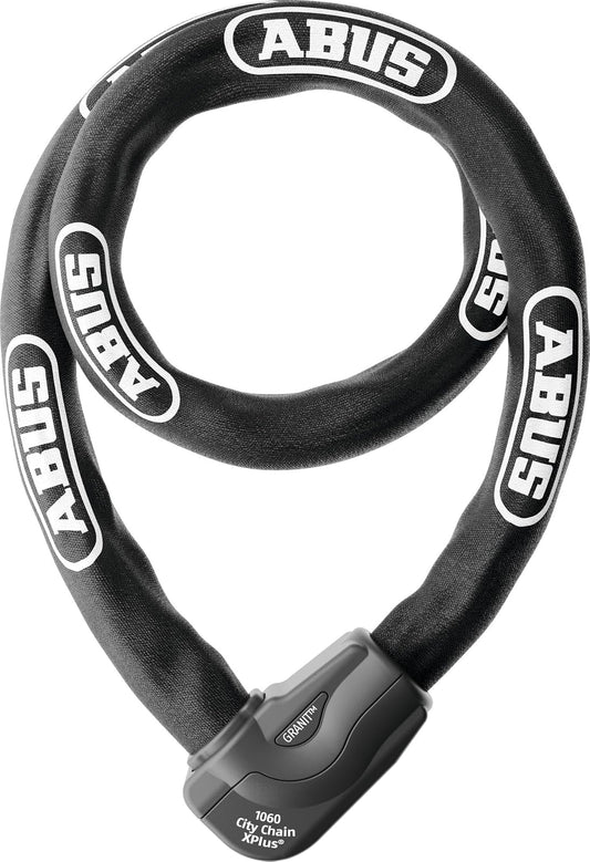 Abus Granit Citychain X-Plus 1060 - Candado de cadena para bicicleta (4.5 pies)