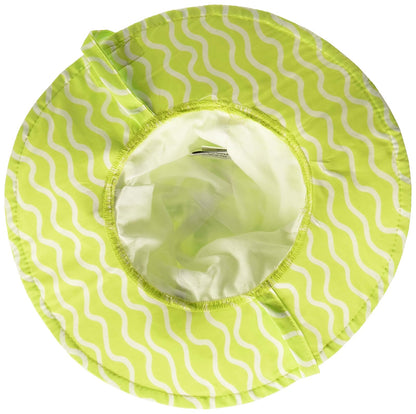 Flap Happy Girls UPF 50+ Floppy Hat with Flower Sombrero para el Sol para Niñas