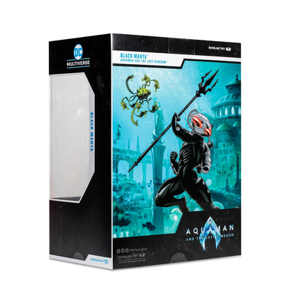 MCFARLANE Estatua 12" Black Manta (Aquaman 2)