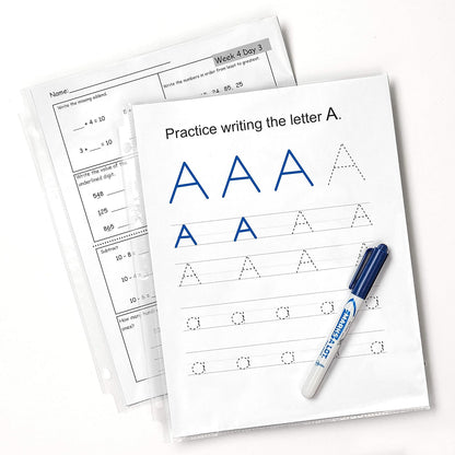 Avery Economy Binder, 1" anillas redondas, 175-sheet capacidad, azul, 1/Ea (03300), Paquete de 1, Transparente, 100 láminas