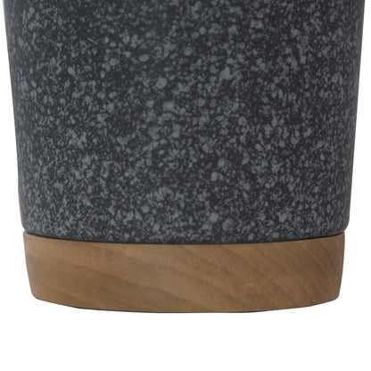 Luzerna CM-0306 Lámpara De Buro Parma, Color Negro Marmol, 1 Unidad