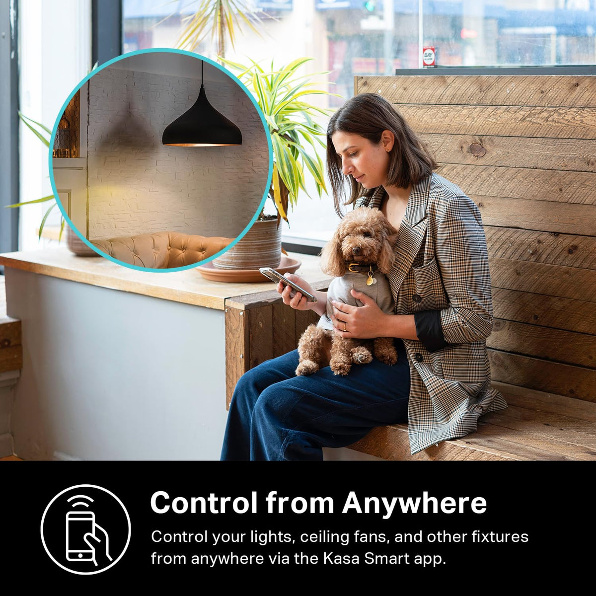 Interruptor de luz Kasa Smart Wi-Fi, kit de 3 vías por TP-Link – Iluminación de control desde cualquier lugar, fácil instalación en pared (solo 3 vías), no requiere concentrador, funciona con Alexa y Google Assistant (HS210 KIT)