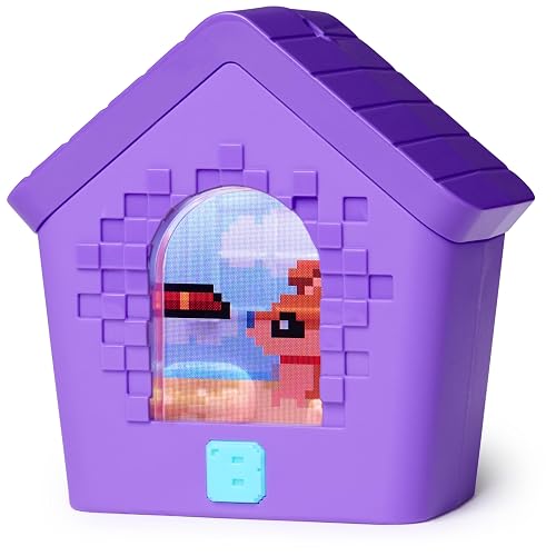 Bitzee, Doghouse, Juguete Interactivo con 15 Cachorros Disponibles, Sala de Juegos 3D, reacciona al tocarlo, Mascotas Digitales para niños y niñas a Partir de 5 años