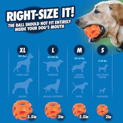 Chuckit! Breathe Right Fetch - Juego de 2 Bolas, pequeño