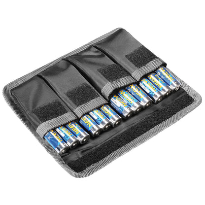 Neewer Bolso de Batería de DSLR para Batería AA y LP-E6 / LP-E8 / LP-E10 / LP-E12 / EN-El14 / EN-El15 / FW50 / F550 y Más, Apto para Batería de Nikon D800, Canon 5DMKIII, Sony A77