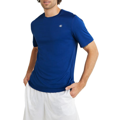 Champion Camiseta Double Dry para Hombre - CH - Azul Real