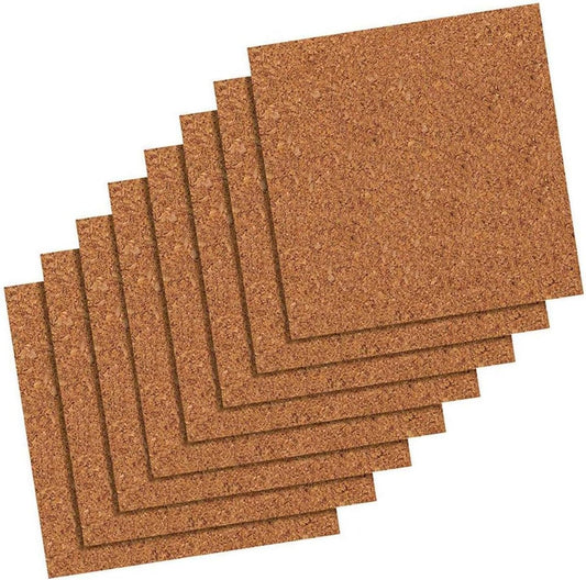 Quartet -Azulejos de corcho, 30,5 x 30,5 cm, Paquete de 8 unidades