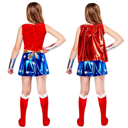DC Comics: Disfraz de mujer maravilla para niños por Rubies, talla M