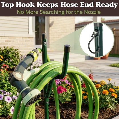 Stalwart 75-ST6009 In The Ground Hose Management Bracket, 50' Capacity