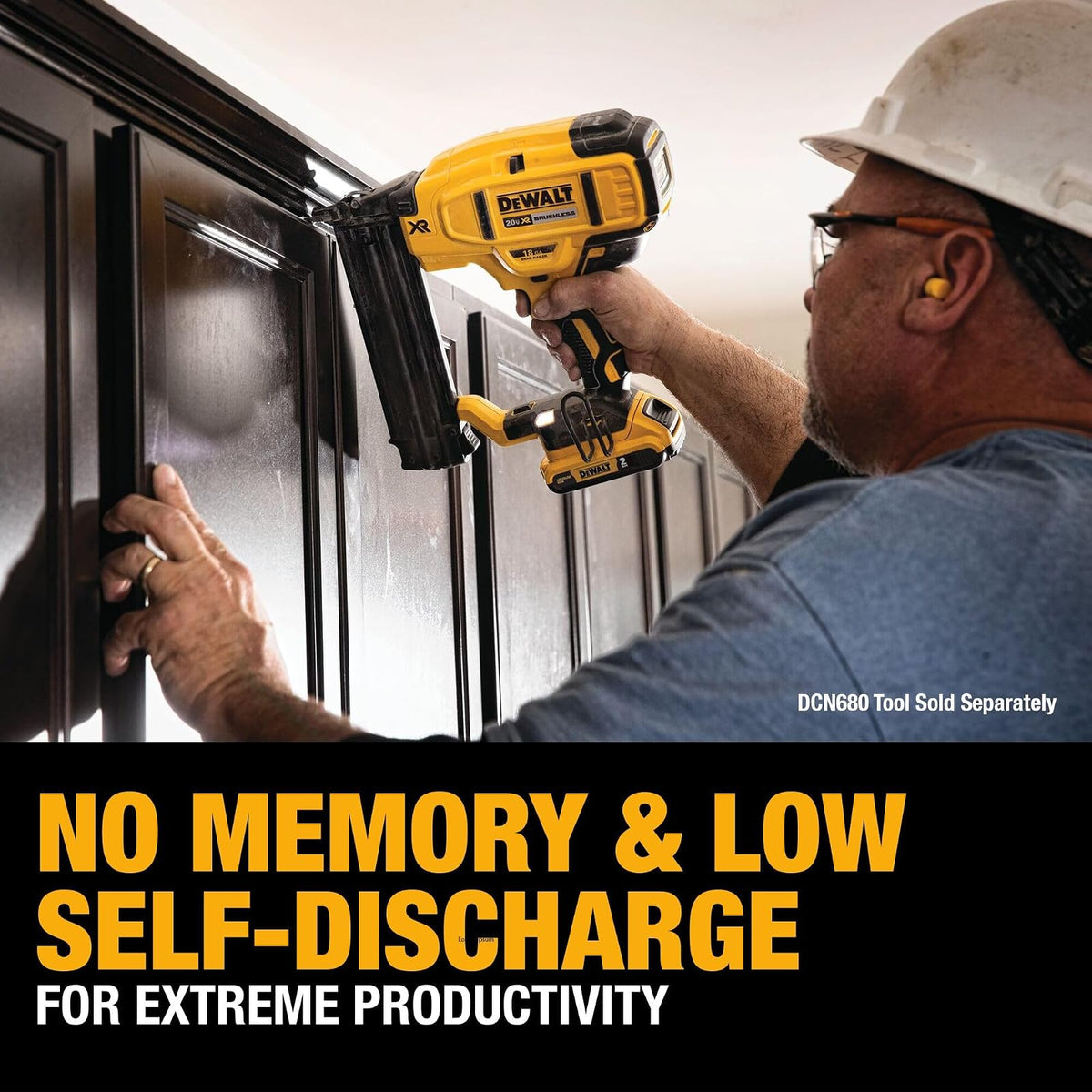 DeWALT DCB203 Batería recargable, 2000 mAh, Ión de litio, 20 V, Negro, Amarillo, 2 pieza(s)
