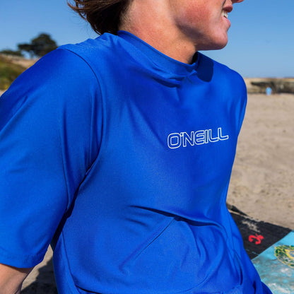 O'NEILL Men's Basic Skins 50+ Short Sleeve Sun Shirt Rash Guards Hombre