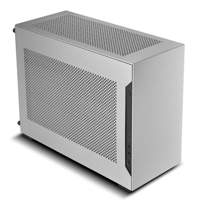 Lian Li A4-H2OA5 Mini-ITX Funda para PC, GPU de Montaje Triple Ranura, Exterior de Aluminio e Interior de Acero SPCC, AIO de 240 mm, diseño sándwich SFX, PCIe 5.0, Compatible con PSU SFX/SFX-L