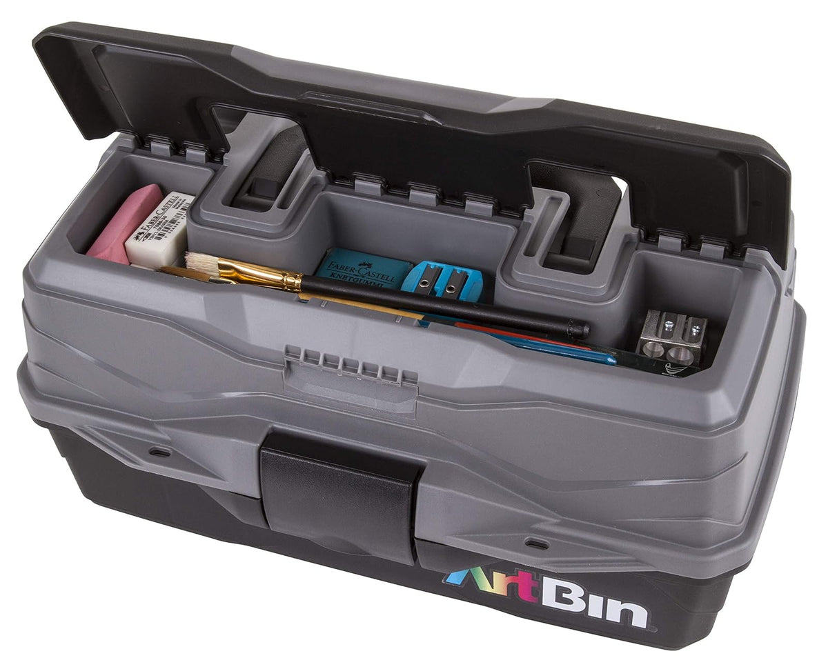 ArtBin - Caja con charola para materiales de arte, One Tray, 1, 1