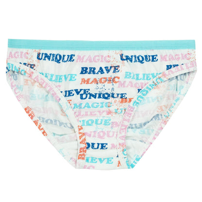 Fruit of the Loom - Ropa interior de bikini de algodón para niñas, 20 unidades, surtidos a la moda, 10