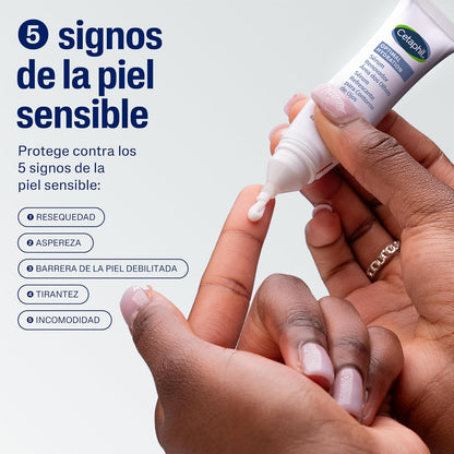 Cetaphil Optimal Hydration Sérum Ojos Ácido Hialurónico Piel Sensible 15 ml | Con HydroSensitiv Complex, ayuda a hidratar, calmar sensibilidad y mejorar apariencia de ojeras, bolsas e hinchazón.