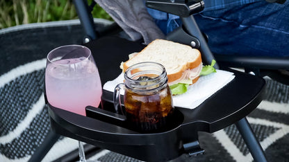 Camco 51834 Zero Gravity Chair Tray and Cup Holder,1 Pack