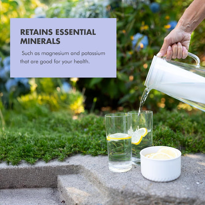 LifeStraw Home - Jarra de filtro de agua, 10 tazas, glicina, última intervensión de BPA, diseñada para la protección diaria contra bacterias, parásitos, microplásticos, plomo, mercurio, PFAS y una