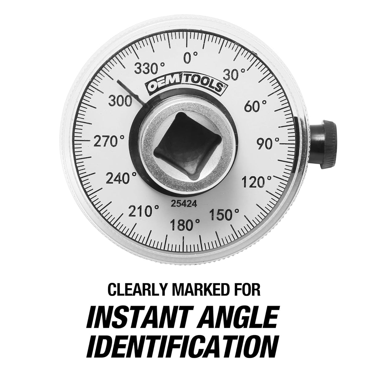 OEM Tools 25424 Torque Angle Gauge, 1/2"