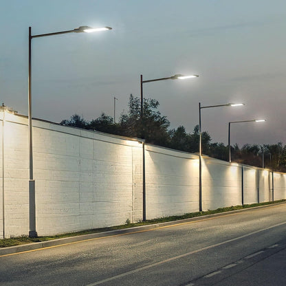 Volteck Lait SUB-851L, Luminario suburbano LED 60 W 6500 K, sensor de luz