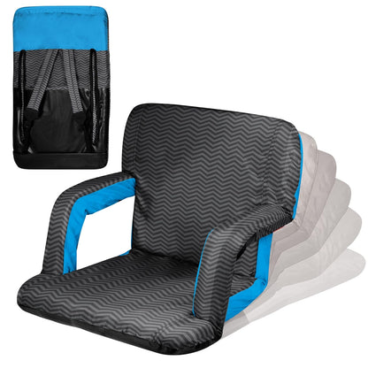 ONIVA - una Marca de Picnic Time - Asiento reclinable Ventura con Soporte Trasero, Asiento blanqueador