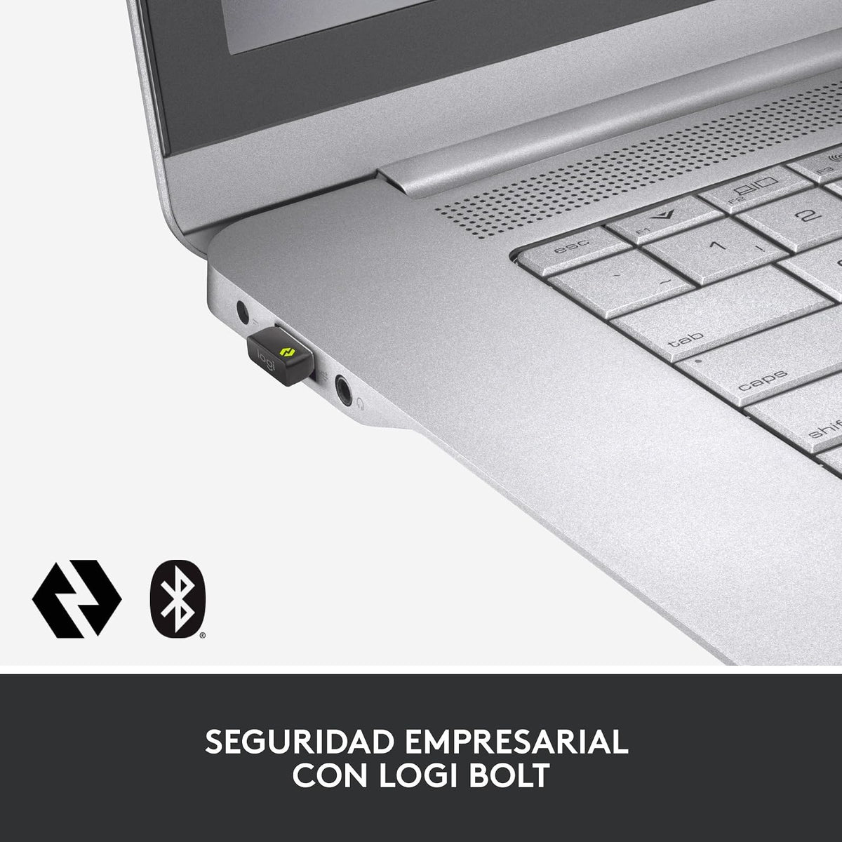 Logitech MX Keys y MX Master 3 for Business Gen2, Combinación de Teclado y Mouse, Inalámbrica, Ergonómica, Tecnología Logi Bolt Segura, Bluetooth, Certif. Global, Windows/Mac/Chrome/Linux - Grafito.