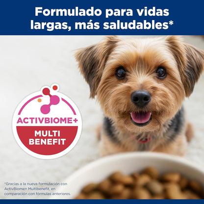 Hill's Science Diet Small Mini Croquetas para Perro Adulto Sabor Pollo 7Kg | Croquetas Hill's para perro, pollo real, razas pequeñas, digestión saludable, sistema inmunológico fuerte