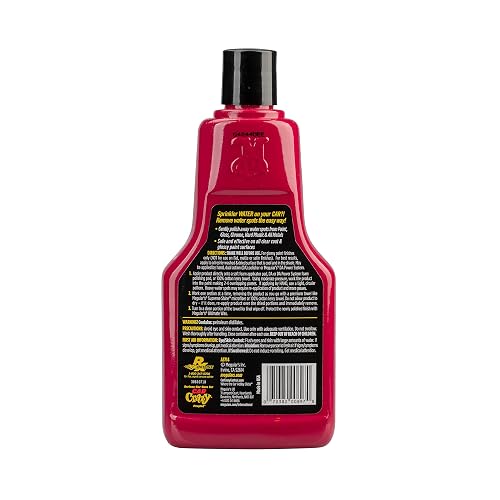 Meguiar's Oficial Classic Removedor De Marcas De Agua A3714 473 ml | Removedor de manchas de agua y pulido, elimina las manchas de agua de la pintura, el vidrio y el cromo