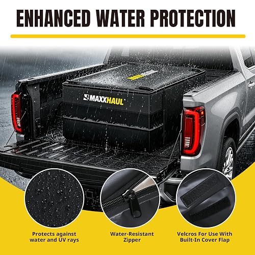 MaxxHaul 50130 Bolsa Carga Resistente Agua Camión/SUV/Camioneta 50x40x22 Negro