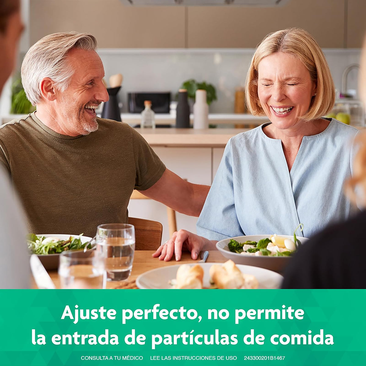 Sea-Bond Kit Almohadilla Adhesiva para Dentaduras Postizas Inferiores, 6 pack 12 Piezas Cada una