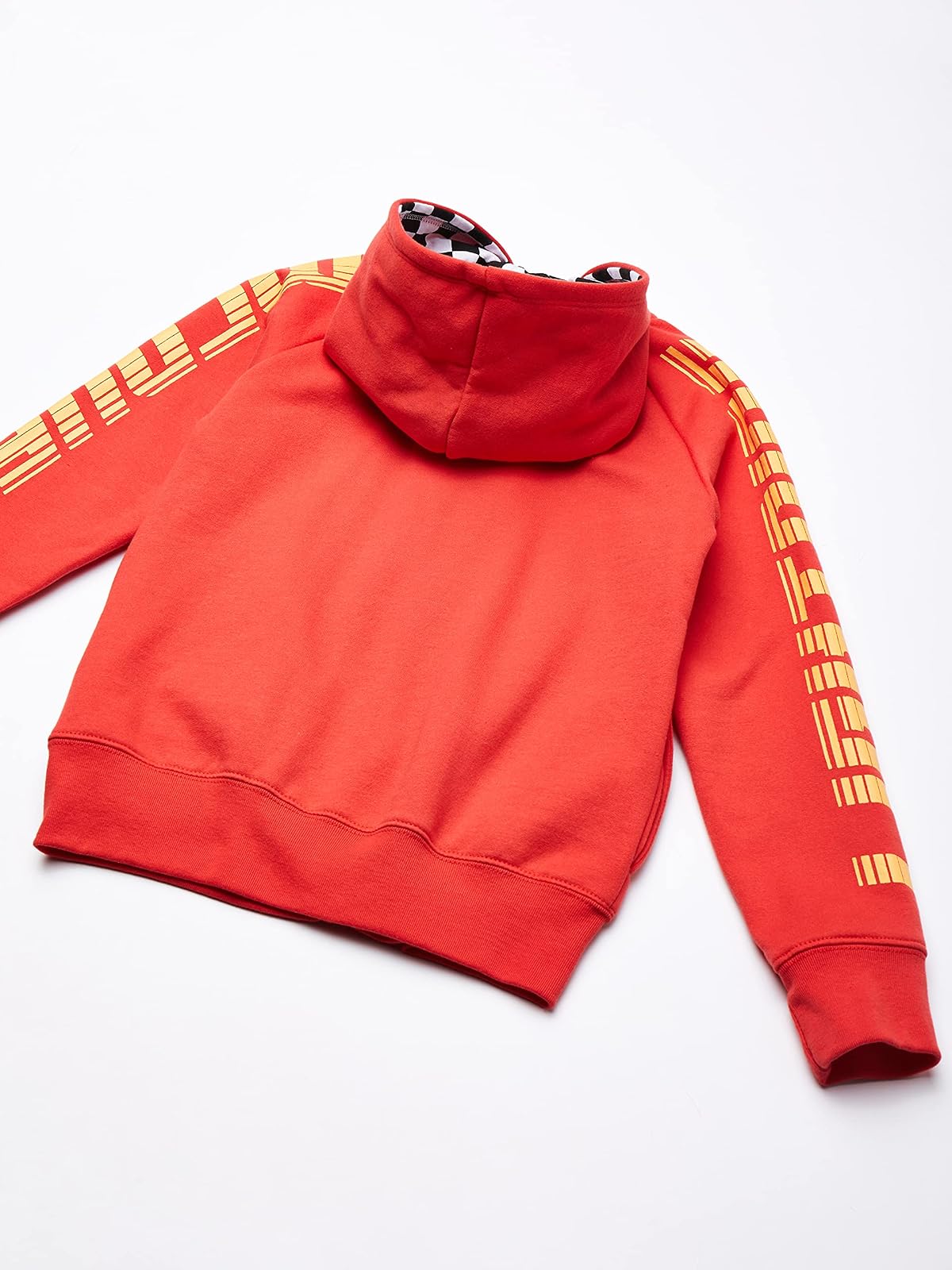 Disney- Sudadera con capucha de Cars "Rayo Macqueen", para niños