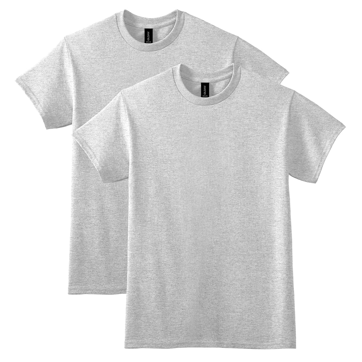 Gildan DryBlend playera de algodón para adulto, paquete de 2 - Gris ceniza (paquete de 2) - G