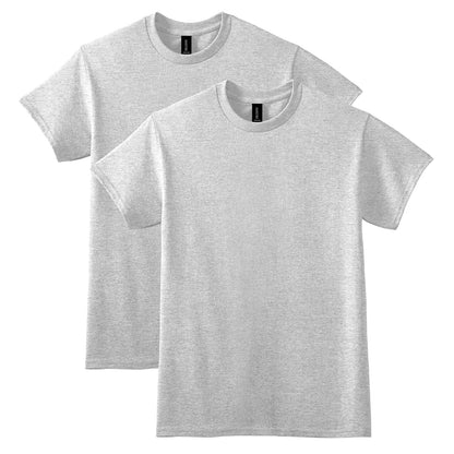Gildan DryBlend playera de algodón para adulto, paquete de 2 - Gris ceniza (paquete de 2) - G