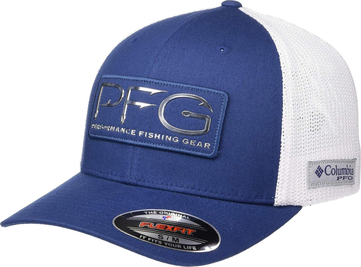 Columbia PFG - Gorra de Malla Unisex - CH-M - Plateado carbón