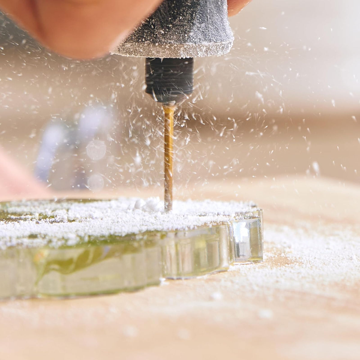 Dremel 628HP - Juego de brocas rotativas con revestimiento de titanio (7 piezas, ideal para perforación de madera y metales blandos)