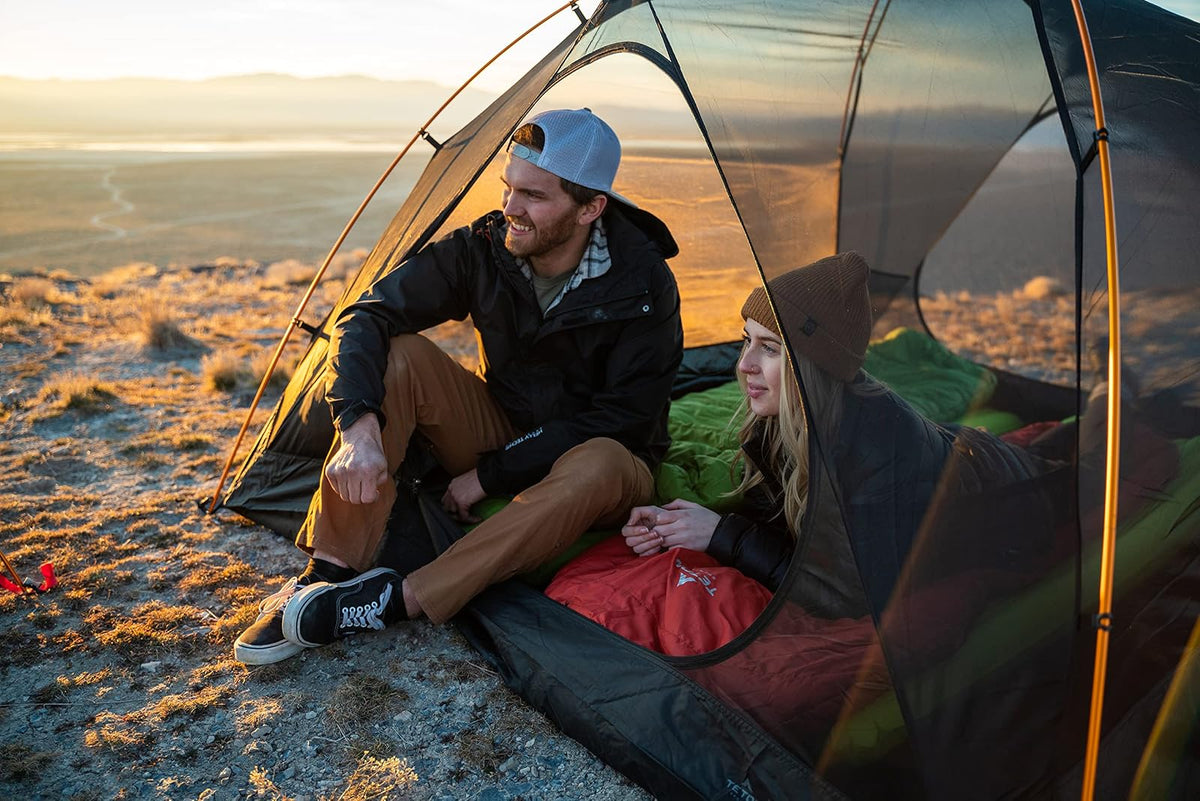 Teton LEEF - Saco de Dormir Ligero para Momia para Camping, Senderismo, mochilero; opción para Clima frío, Saco de compresión Incluido