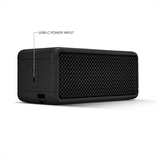 Emberton III Bocina Bluetooth Portátil – A Prueba de Agua y Polvo | Sonido Potente con Bajos Profundos | Compacta e inalámbrica para Viaje y Exterior - Negro/Láton