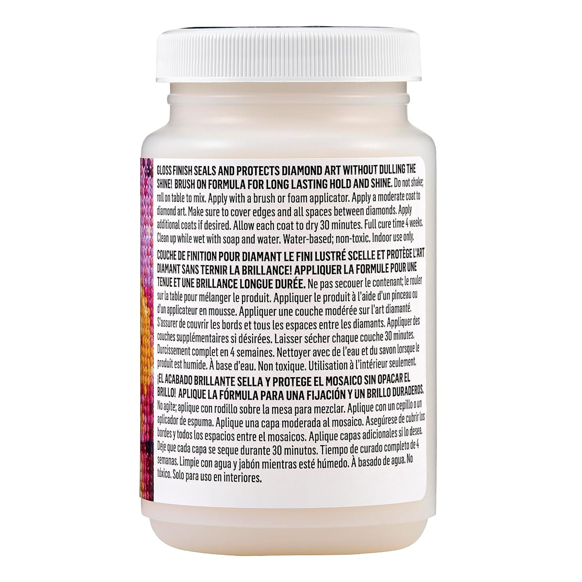Mod Podge - Capa superior, pegamento todo en uno, sellador y acabado perfecto para preservar proyectos de arte y manualidades, rompecabezas de diamantes, CS27590, transparente