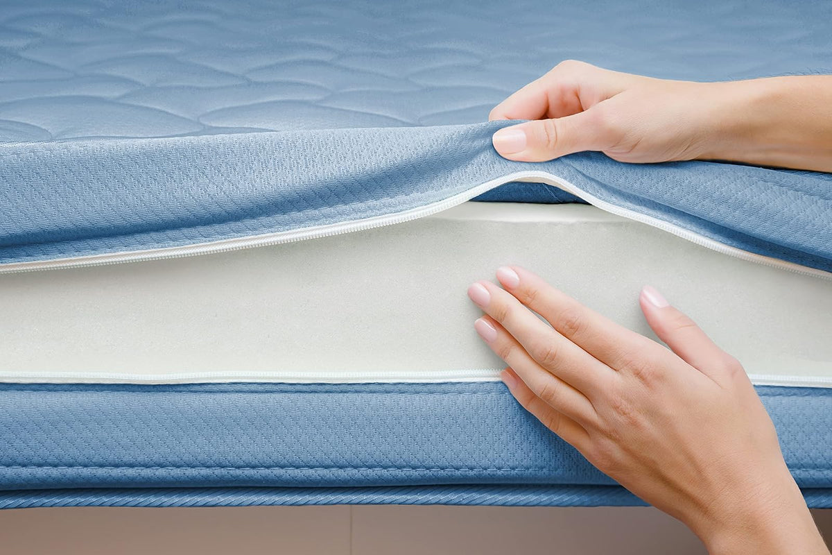 AK TRADING CO. Professional 2" Thick, 18" Wide X 72" Long Regular Density Upholstery Foam, White