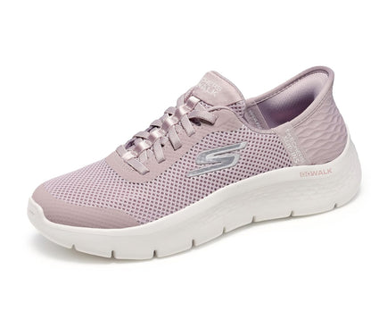 Skechers Go Walk Flex Slip-ins Manos Libres para Mujer - 22.0 cm - Mauve
