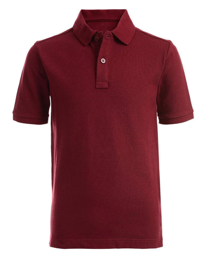 Nautica Polo Piqué de Manga Corta para Niño Pequeño - Niños pequeños - 6 - Borgoña