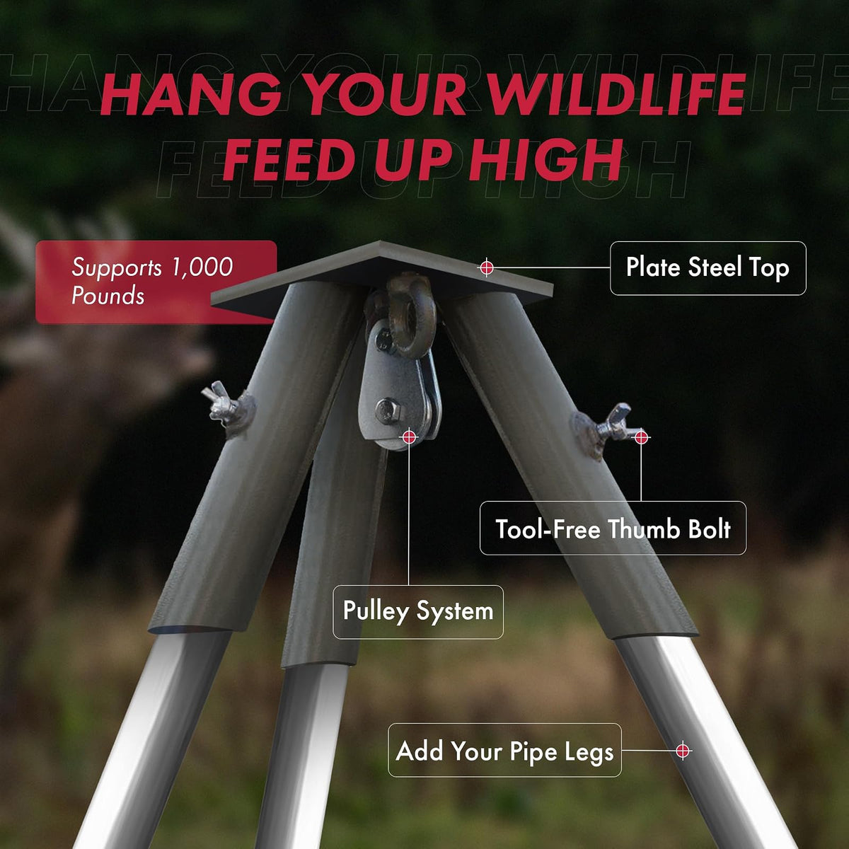 Boss Buckhunting-Game-Feeder-Parts-and-Accessories