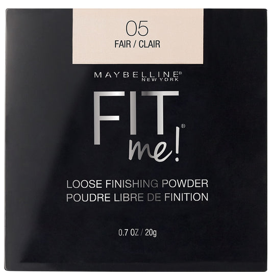 MAYBELLINE Polvo de Maquillaje Fit Me Loose Powder, Tono Fair, 20 g
