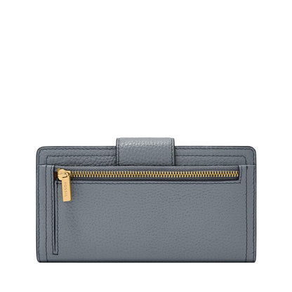 Fossil Logan - portafolios de piel para mujer con bloqueo RFID