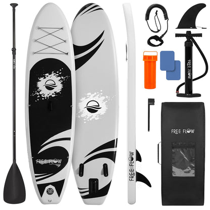 SereneLife Tabla Paddle Surf Inflable con Accesorios y Bolsa