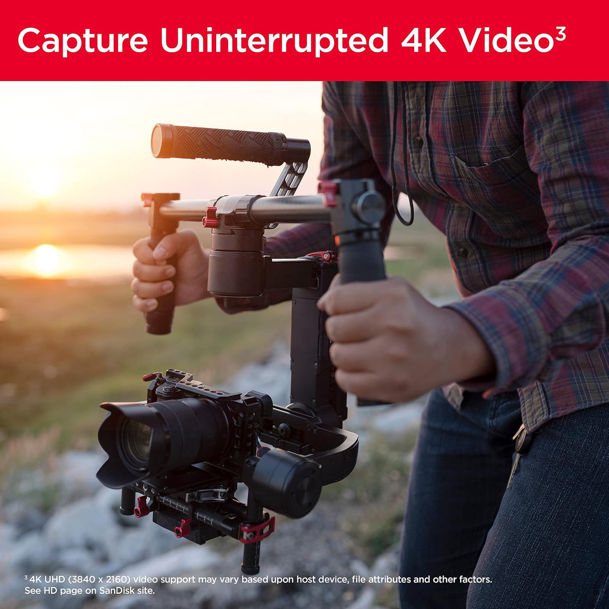 SanDisk Extreme SDXC UHS-I - Tarjeta de Memoria de 256 GB (V30, 180 MB/s de transmisión, U3, vídeo 4K UHD, tecnología QuickFlow, Impermeable, a Prueba de Golpes, Resistente a la Temperatura)
