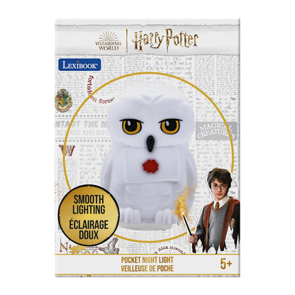 Lexibook - Hedwige Harry Potter - Pequeña Luz Nocturna de Hedwig - NLJ01HP1