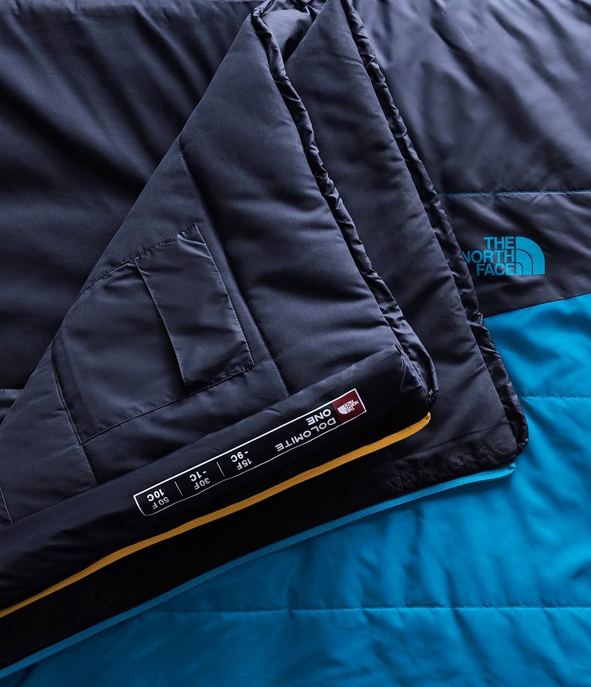 THE NORTH FACE Dolomite One 15F / -9C, Saco de Dormir Aislado 3 en 1 para Acampar