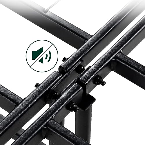 Zinus Smartbase | Base para Cama King con Borde Curvo y Patas de Acero Antiderrapantes para Mayor Estabilidad y Alta Resistencia en Caja | Garantía de 5 años