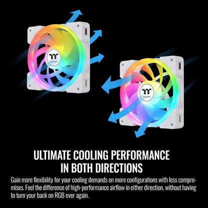 Thermaltake SWAFAN EX 12 ARGB Ventilador Blanco 120 mm
